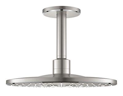Regendoucheset Grohe Rainshower SmartActive 31 cm met Plafondarm Supersteel