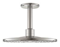 Regendoucheset GROHE Rainshower SmartActive 31 cm met Plafondarm Supersteel - thumbnail
