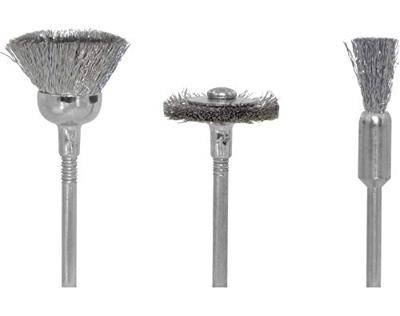 Donau Elektronik 3 stalen borstel (hard) Schacht-Ø 2,35 mm 1670 3 stuk(s)