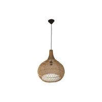HSM - HSM Collection-Hanglamp-43x43x46-Naturel-Rotan|Teak - thumbnail