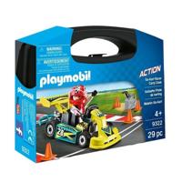 PLAYMOBIL Action Go-Kart Racer meeneemkoffer 9322 - thumbnail