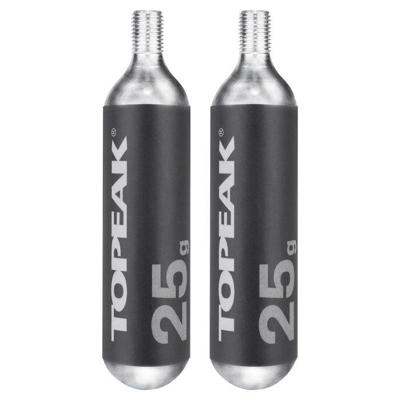 Topeak Co2 cartridge 25g threated (2 pieces)