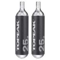 Topeak Co2 cartridge 25g threated (2 pieces) - thumbnail