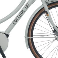 Cortina spatbord voor 28 e-u4 smooth grey matt - thumbnail