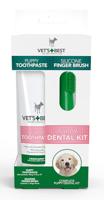 VETS BEST PUPPY TANDPASTA MET VINGERBORSTEL KIT - thumbnail