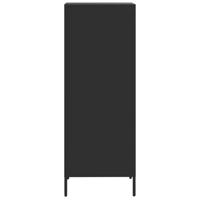 Hoge kast 35x39x103,5 cm staal zwart - thumbnail