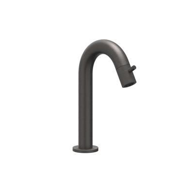 Fonteinkraan IVY Concord Gebogen Staand Model S Geborsteld Carbon Black PVD Fonteinkraan IVY Concord Gebogen Staand Model S Geborsteld Carbon Black PVD