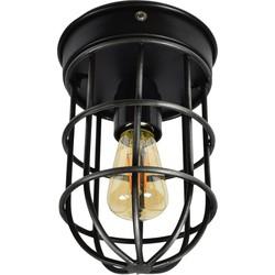 Urban Interiors plafondlamp 'Barn', kleur Vintage Black Urban Interiors plafondlamp 'Barn', kleur Vintage Black