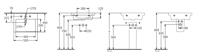 Wastafel Villeroy & Boch Subway 3.0 Met CeramicPlus 1 Kraangat Zonder Overloop 55x44x16.5 cm Wit Alpin - thumbnail