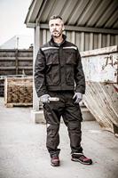 NITRAS SAFETY Nitras werkbroek "motion tex plus" trousers gr. 48 grey/sw nitras motion tex plus - thumbnail