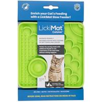 LickiMat Catster kattenvoermat - kattenvoederbak met microschaal voor extra hydratatie - perfect voor voedsel, lekkernijen, yoghurt en angstverlichting voor katten - leuk alternatief voor Slow Feeder - thumbnail