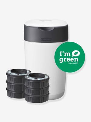 Startpakket luieremmer TOMMEE TIPPEE Twist & Click + 6 navullingen wit