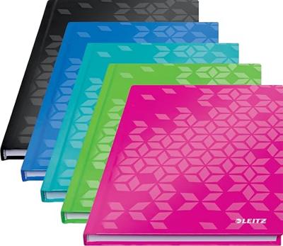 Leitz 46271095 Notitieboek Gelinieerd Zwart Aantal paginas: 80 DIN A5