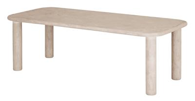 DTP Home Eettafel 'Clio' Mortex, 230 x 100cm, kleur Zand