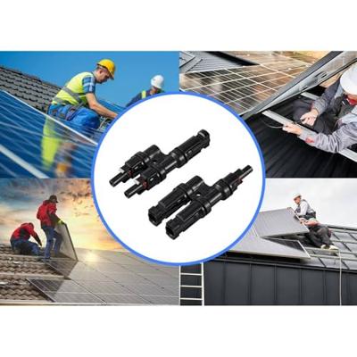 Sygonix Solaradapter T-Verbinder (2 zu 1) 1000V SY-6407998 Y-stekker