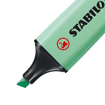 Markeerstift STABILO BOSS Original 70/116 pastel groen | 10 stuks Markeerstift STABILO BOSS Original 70/116 pastel groen | 10 stuks