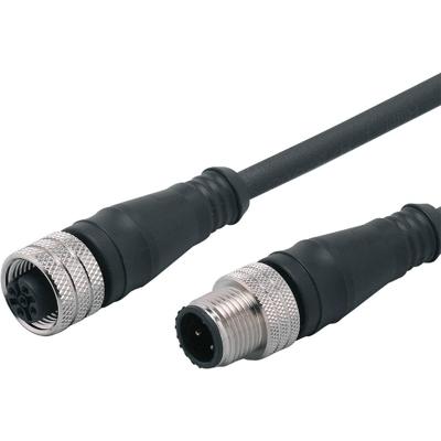 ifm Electronic E12281 Verbindingskabel Aantal polen (sensoren): 8, 8 Stekker, recht, Bus, recht 2 m 1 stuk(s)