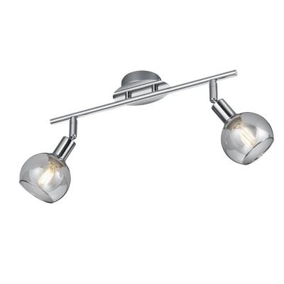 Trio Plafondlamp ChroomBrest 2-lichts verstelbaar - R80592006