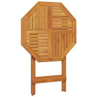 Tuintafel inklapbaar 70x75 cm massief acaciahout - thumbnail