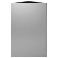 Plantenbak driehoek 50x43x75 cm gegalvaniseerd staal - thumbnail