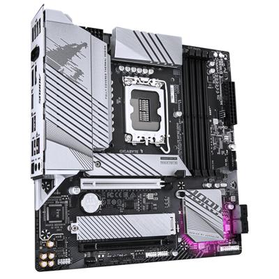 Gigabyte B760M A E WF6E GEN5 Moederbord Socket Intel 1700 Vormfactor Micro-ATX Moederbord chipset Intel® B760 - thumbnail