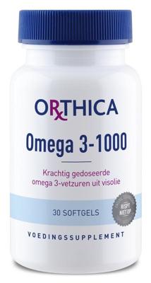 Orthica Omega 3 1000 30 Softgels Orthica Omega 3 1000 30 Softgels