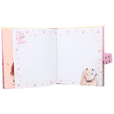 Miss Melody Sundown dagboek met code en muziek