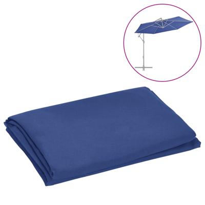VidaXL Vervangingsdoek voor zweefparasol 300 cm azuurblauw VidaXL Vervangingsdoek voor zweefparasol 300 cm azuurblauw