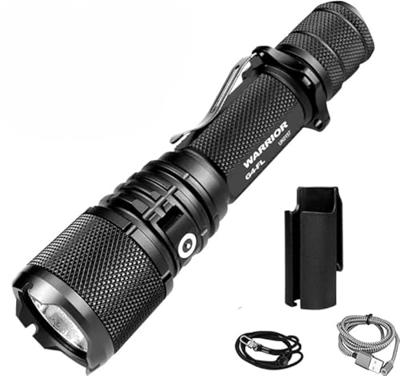 Powertac WAR-G4 FLW Zaklamp werkt op een accu LED 4200 lm 152 g Powertac WAR-G4 FLW Zaklamp werkt op een accu LED 4200 lm 152 g