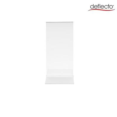 Deflecto folderhouder T-voet portrait, ft 1/3 A4 Deflecto folderhouder T-voet portrait, ft 1/3 A4
