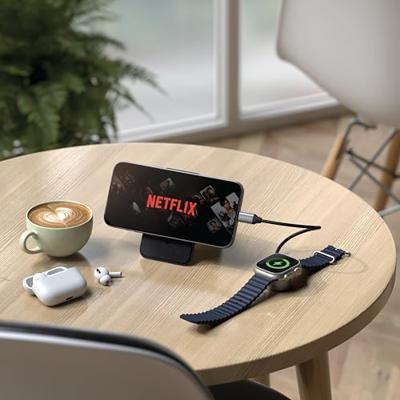 Satechi ST-QCAWM Magnetische laadkabel Watch Series 1, Watch Series 2, Watch Series 3, Watch Series 4, Watch Series 5, Watch Series 6, Watch Series 7, Watch Satechi ST-QCAWM Magnetische laadkabel Watch Series 1, Watch Series 2, Watch Series 3, Watch Series 4, Watch Series 5, Watch Series 6, Watch Series 7, Watch