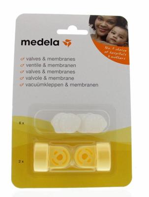 Medela Vacuum Set 2 Kleppen+6 Membranen 8000727 Medela Vacuum Set 2 Kleppen+6 Membranen 8000727