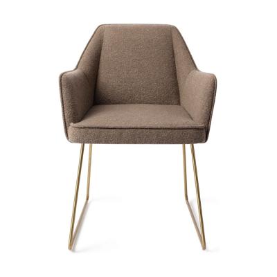 Jesper Home Tome eetkamerstoel Idaho Potato slide gold Jesper Home Tome eetkamerstoel Idaho Potato slide gold