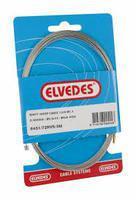 Elvedes schakel binnenkabel 2250mm ø1,1mm n/n-nippel rvs