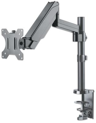 Manhattan 461580 Monitor-tafelbeugel Aantal monteerbare displays: 1 Display(s) 43,2 cm (17) - 81,3 cm (32) Zwart Draaibaar, In hoogte verstelbaar, Kantelbaar, Manhattan 461580 Monitor-tafelbeugel Aantal monteerbare displays: 1 Display(s) 43,2 cm (17) - 81,3 cm (32) Zwart Draaibaar, In hoogte verstelbaar, Kantelbaar,