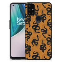 Dierenprint Telefoonhoesje voor OnePlus Nord N10 5G Snakes - thumbnail