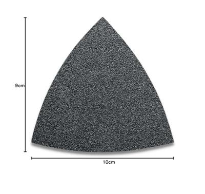 Fein 63717090018 Deltaschuurpapier Met klittenband, Ongeperforeerd Korrelgrootte (num) 240 Hoekmaat 80 mm 50 stuk(s)