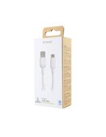 USB-kabel Muvit Wit 20 cm - thumbnail