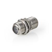 Nedis CSGP41939ME Coax-adapter F F-connector Female - F-connector Female Zilver - thumbnail