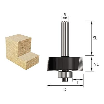 ENT Sponningfrees HM A/B 31.8/12.7mm, Met lager kolf 8mm - 7916620