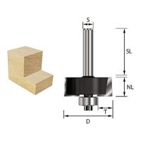 ENT Sponningfrees HM A/B 31.8/12.7mm, Met lager kolf 8mm - 7916620 - thumbnail