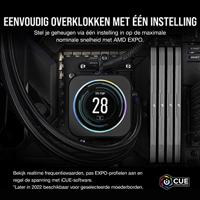 Corsair VENGEANCE DDR5 Werkgeheugenset voor PC DDR5 64 GB 2 x 32 GB On-die ECC 5600 MHz 288-pins DIMM CL40-40-40-77 CMK64GX5M2B5600Z40 - thumbnail