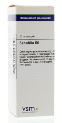 VSM Sabadilla D6 20 Milliliter VSM Sabadilla D6 20 Milliliter