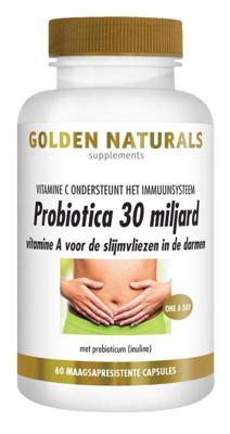 Golden Naturals Probiotica 30 Miljard Capsules Golden Naturals Probiotica 30 Miljard Capsules
