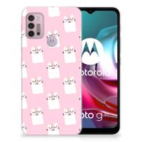Motorola Moto G30 | G10 | TPU Hoesje | Sleeping Cats - thumbnail