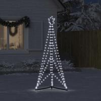VidaXL Led-kerstboom 363 leds koud wit 182 cm - thumbnail