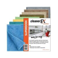 Superdoek microvezel 36x32 cm grijs - thumbnail