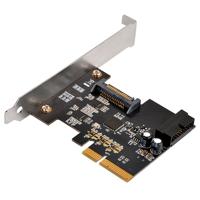 Silverstone ECU04-E interfacekaart/-adapter Intern USB 3.2 Gen 1 (3.1 Gen 1) - thumbnail