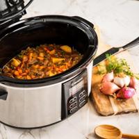 Westinghouse Slowcooker - uitneembare keramische pan - RVS - 6 liter - WKSC65 - thumbnail