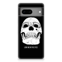 Silicone Back Case Google Pixel 7 Skull Eyes - thumbnail